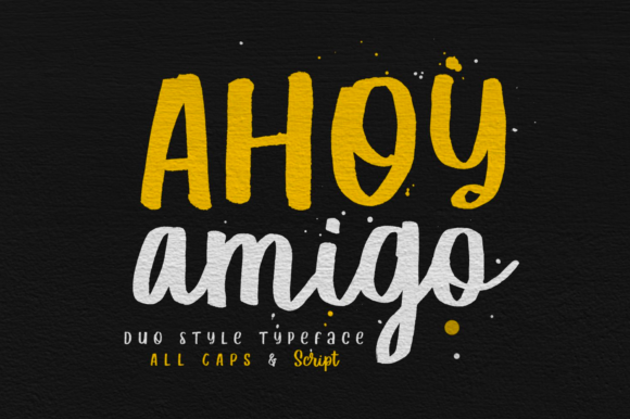Ahoy Amigo: A Script Handwritten Font for Web Design and Brand Identity