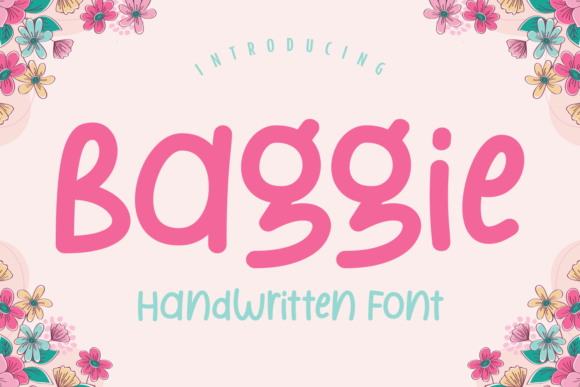 Baggie: A Playful Script Font for Editorial Creativity