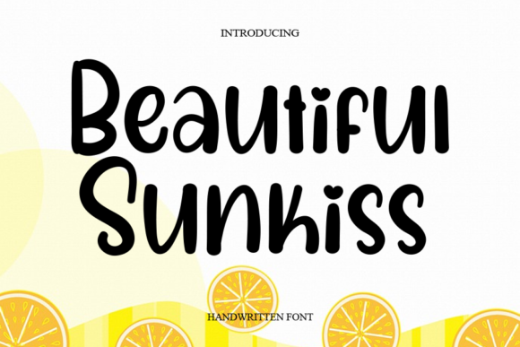 Beautiful Sunkiss: The Handwritten Font That Elevates Your Brand