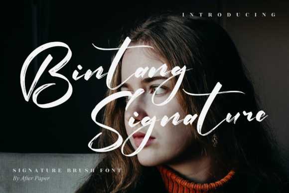 Bintang Signature: A Font for Elegant Editorial Design