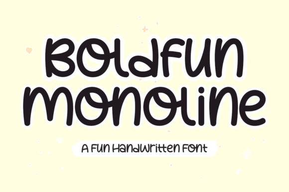 Boldfun Monoline for Better Brand Identity