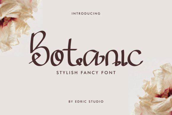 Botanic: A Timeless Script Font for Handmade Branding and Design