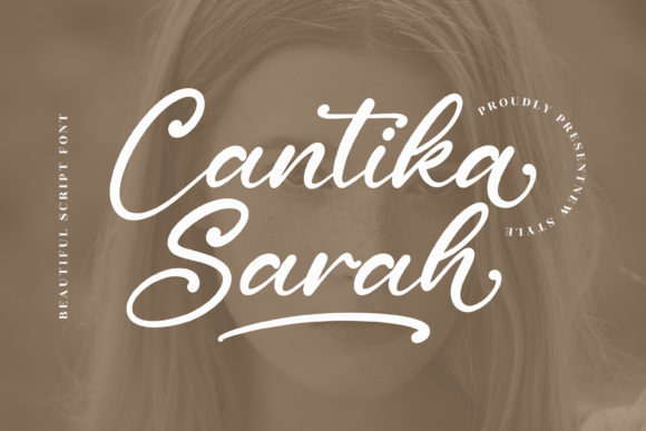 Cantika Sarah: A Script Font for Elevating Brand Identity