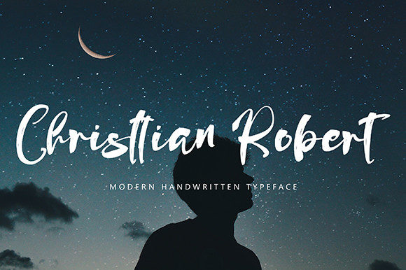 Christtian Robert: A Script Handwritten Font for Modern Web Design