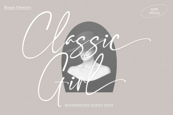 Classic Girl: A Script Handwritten Font for Creative Crafters