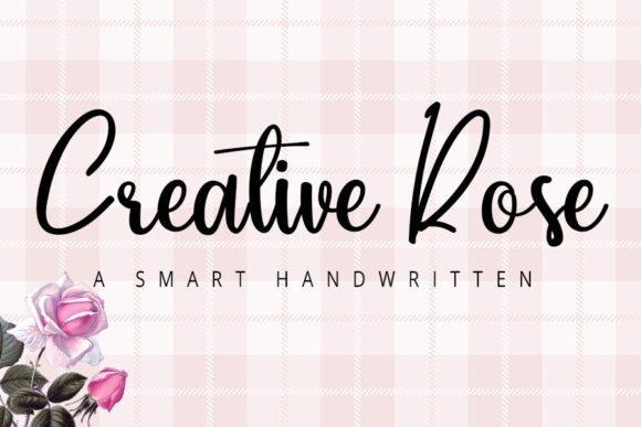 Creative Rose: A Timeless Script Font for Editorial Design