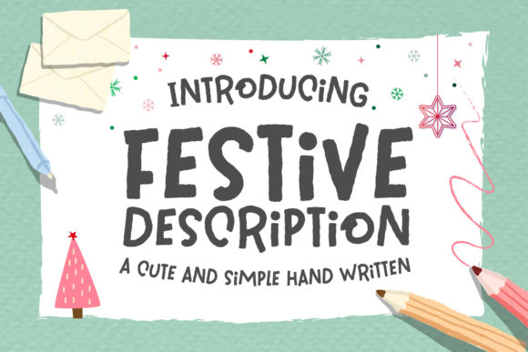 Festive Description: The Font That Brings Your Campaigns to Life