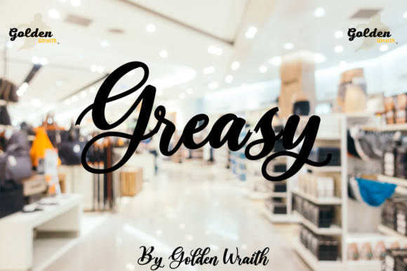 Greasy: A Script Handwritten Font for Dynamic Brand Campaigns