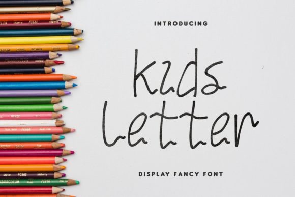 Kids Letter: A Handwritten Font for Warm, Authentic Branding