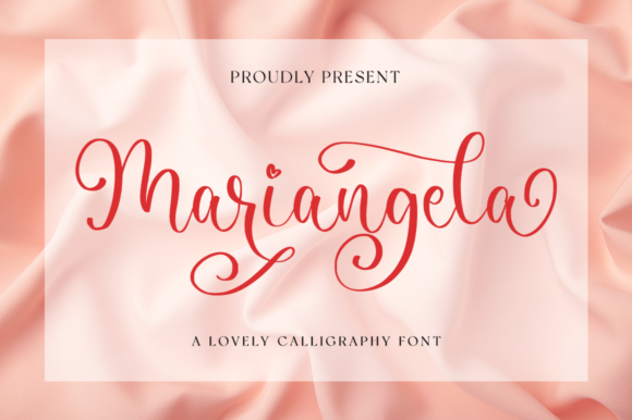 Mariangela: A Script Handwritten Font for Creative Crafters