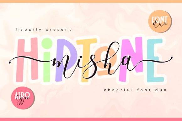 Misha Hiptone: A Script Handwritten Font for Creative Crafters