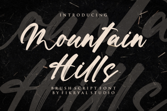 Mountain Hills: A Versatile Script Handwritten Font for Creative Designers