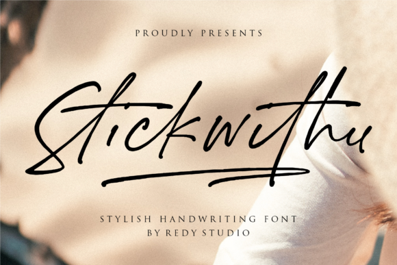 Stickwithu: A Script Handwritten Font for Beautiful, Readable Craft Projects