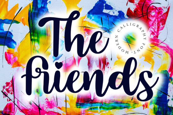 The Friends: A Script Handwritten Font for Branding Success