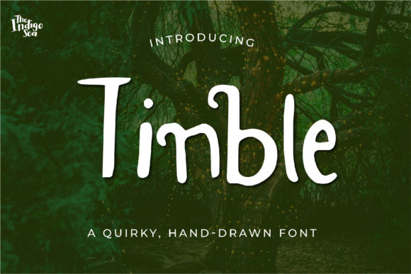 Tinble: A Versatile Script Font for Editorial Design