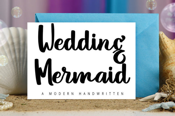Wedding Mermaid: The Ultimate Script Handwritten Font for Digital Creativity